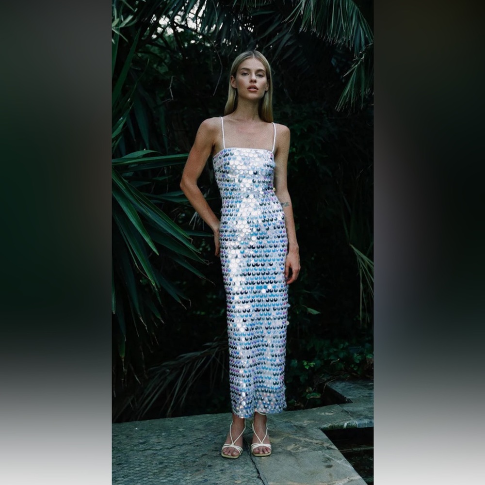 The New Arrivals by Ilkyaz Ozel Phoenix in Hawaiian Gardenia Dress size 36